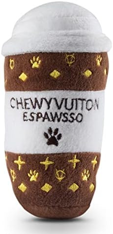 Dog Diggin Designs Nouveau Haute Coffee Station Collection | Unique Squeaky Parody Plush Dog Toys –  | Amazon (US)