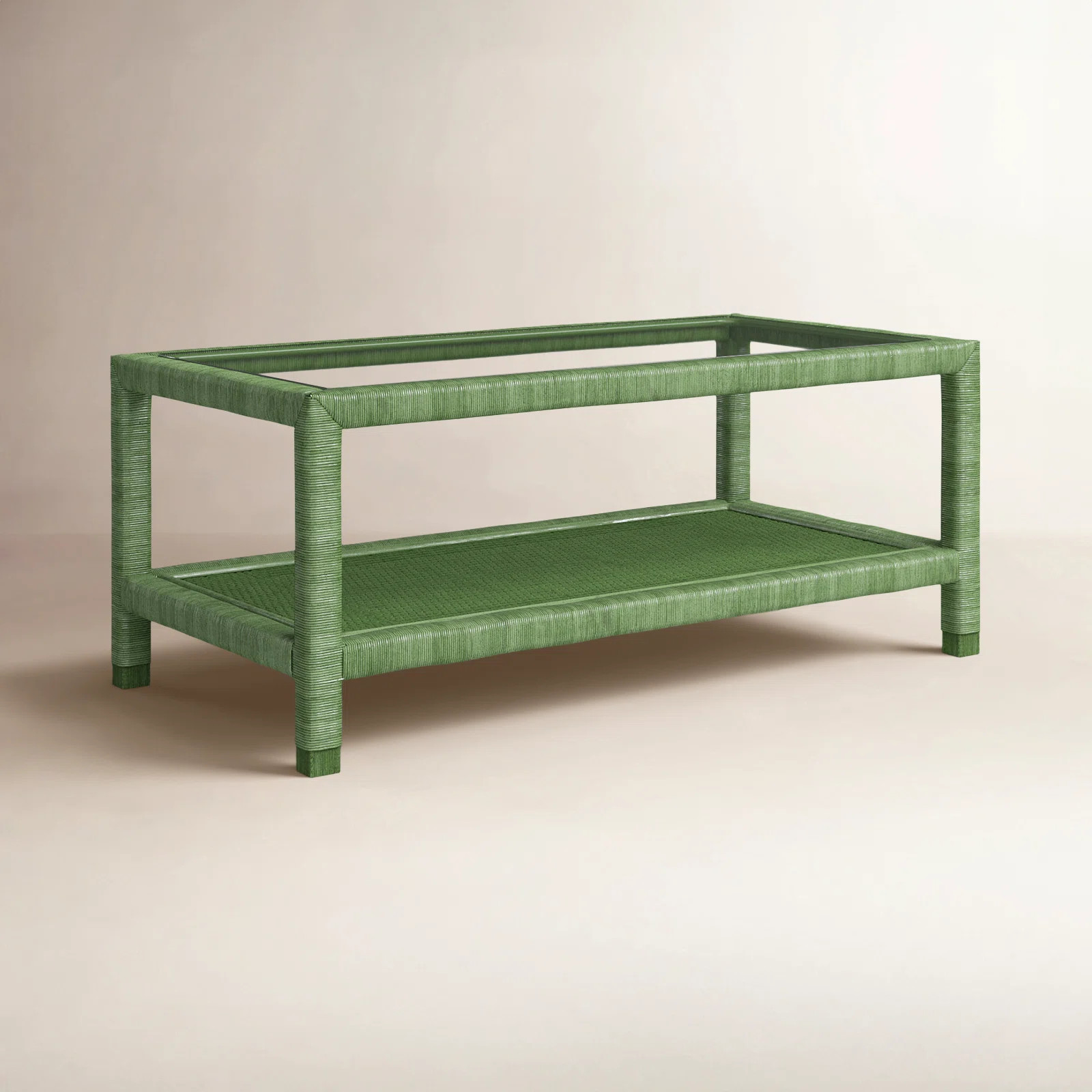 Pine Isle Glass Coffee Table | Perigold
