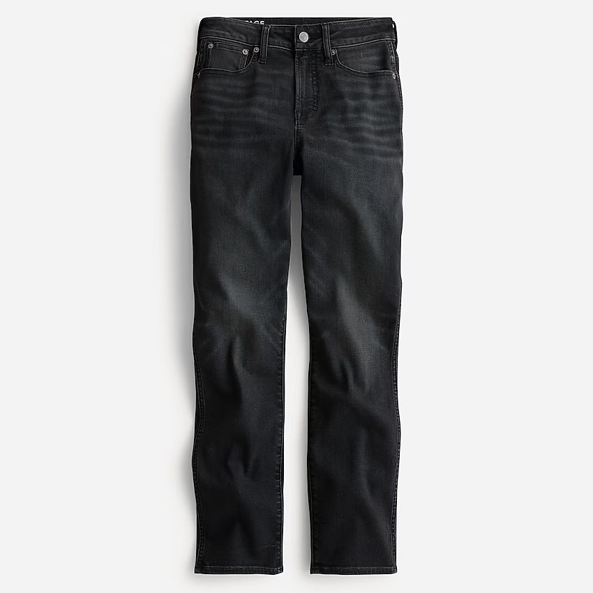 Curvy 10" vintage slim-straight jean in charcoal | J.Crew US