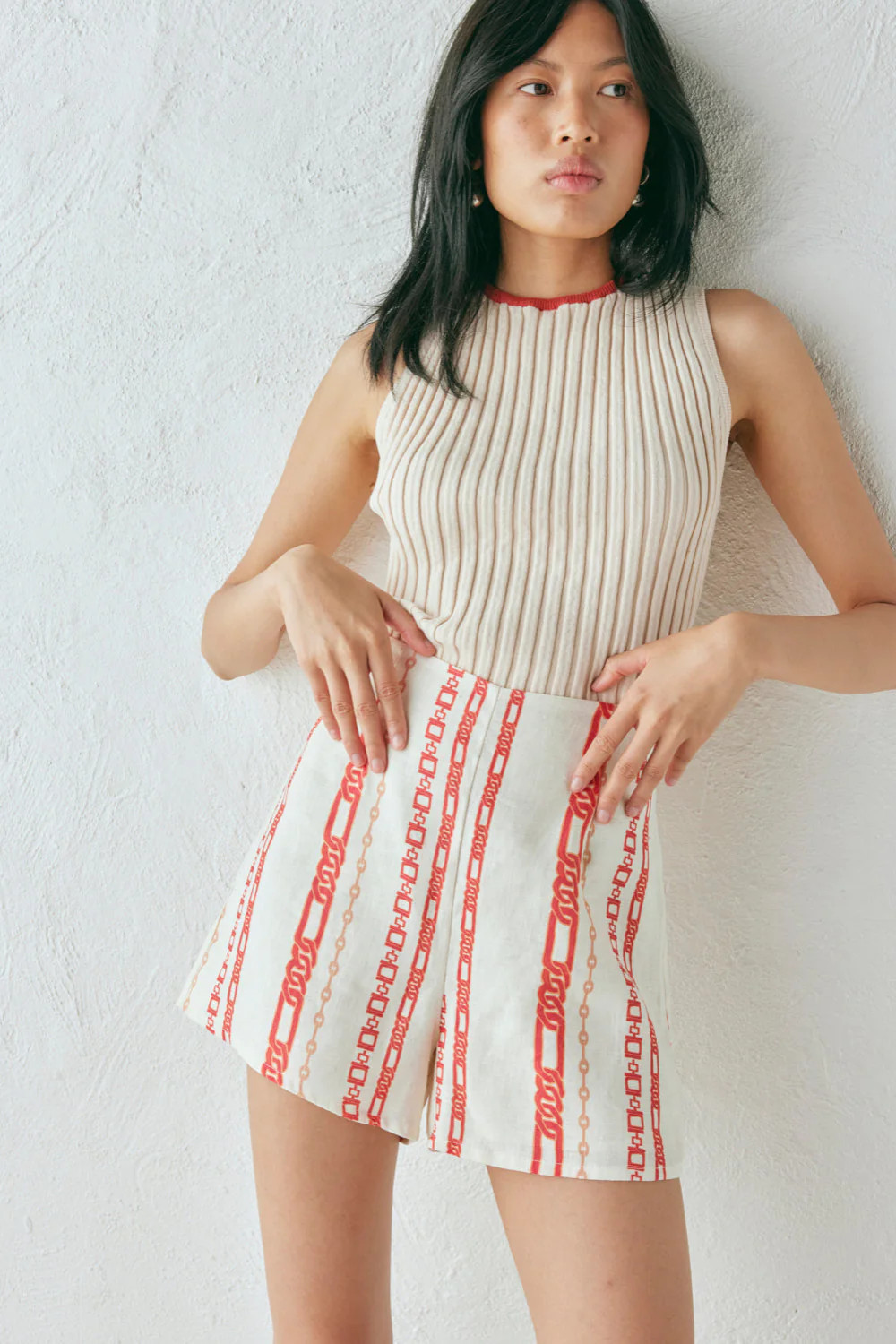 Tani Linen Shorts Ora | VRG Grl