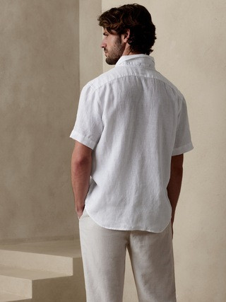 Castelleto Untucked Linen Shirt | Banana Republic (US)