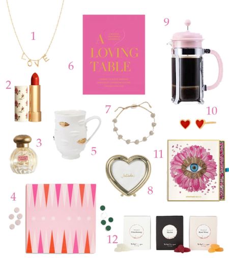 Valentines Day isn’t a big holiday for most of us, but these are all gorgeous and fun gifts that come in under $50, and most under $25.

1. Love Necklace, $34.90
2. Gucci Rouge à Lèvres, $49
3. Tocca Mini Eau de Parfum, $20
4. Game Night 2-in-1 Checkers and Backgammon Set, $28.95
5. Gilded Gala Mug, $35
6. A Loving Table, $35.20
7. Brittany Bracelet, $48
8. Berry and Thread Heart Frame, $35
9. Bodum French Press, $36.64
10. Mini Heart Earrings, $45
11. Petals Shaped Puzzle, $35
12. Wine Gummies Trio, $24

#galentines #galentinesday #galentinesdaygifts #galentinesdaygiftguide #valentines #valentinesday #valentinesdaygifts 

#LTKunder50 #LTKGiftGuide #LTKSeasonal