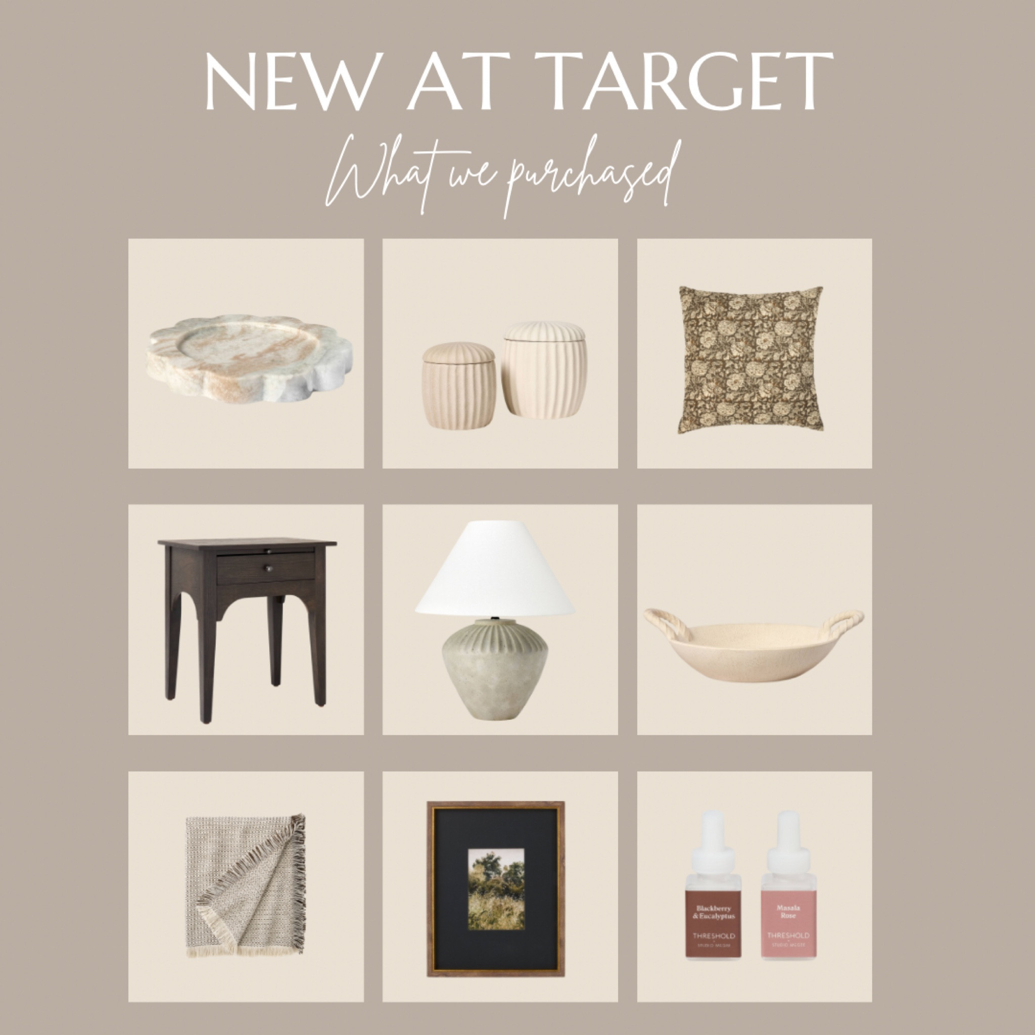 New at Target Purchases 🤍

#LTKFindsUnder50 #LTKHome #LTKStyleTip