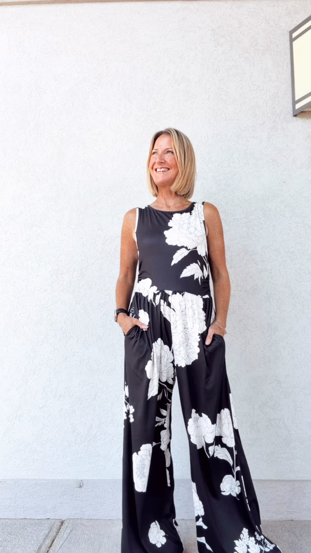 If you love effortless style, this jumpsuit is a must! It’s soft, breezy, flattering, and easy to dress up with wedges or keep casual with sandals. The kind of outfit you’ll reach for all summer long.

#LTKootd #LTKOver40 #LTKPetite