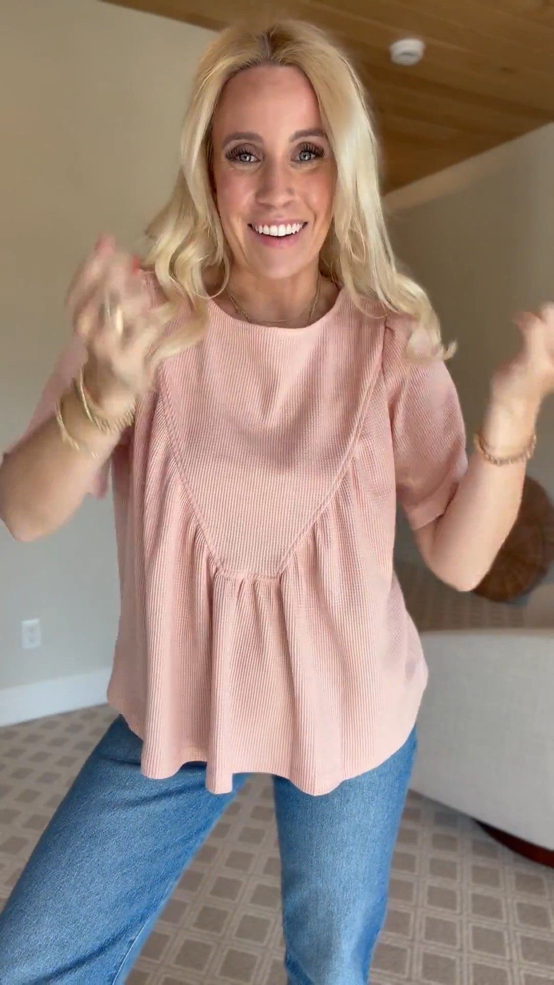 I have now tried this shirt in every version! Here is the short sleeve waffle top! I did a size medium! 

#LTKgrwm #LTKootd #LTKdayinmylife