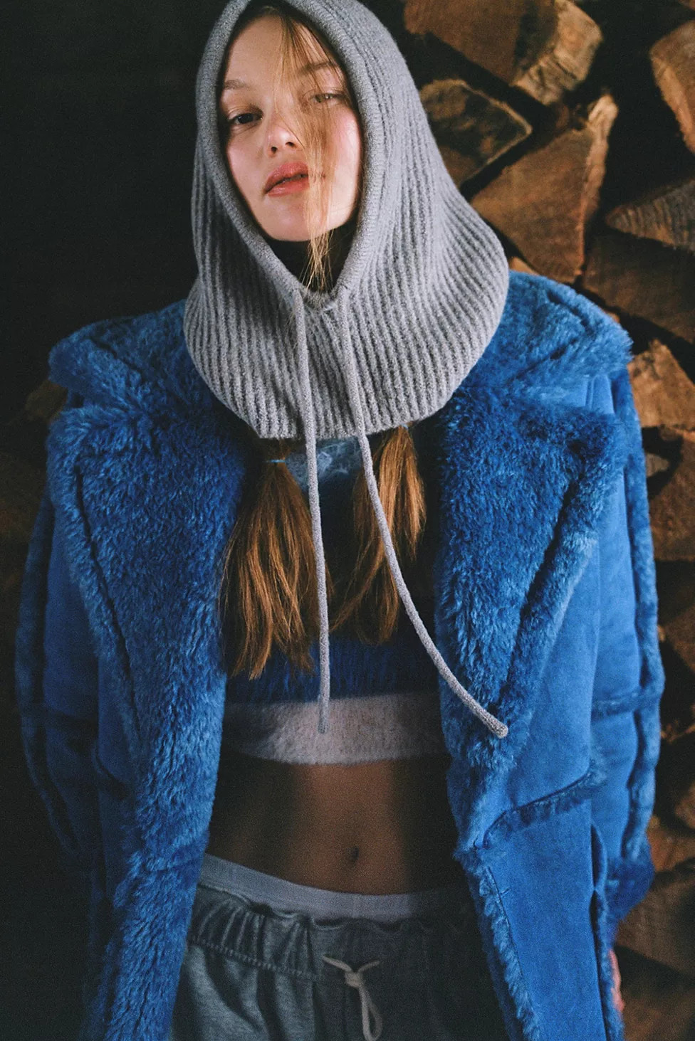 Kimchi Blue Willa Faux Shearling Maxi Jacket | Urban Outfitters (US and RoW)