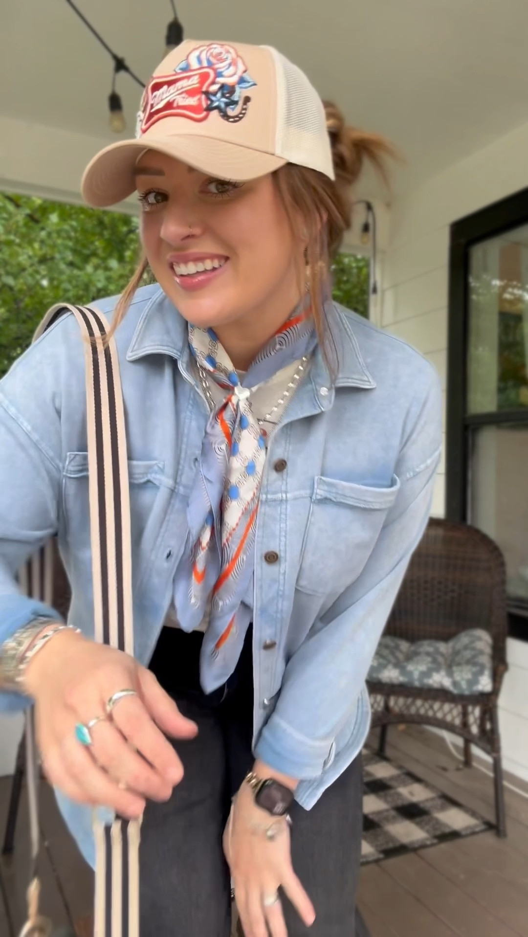Rodeo outfit!
Western punchy 