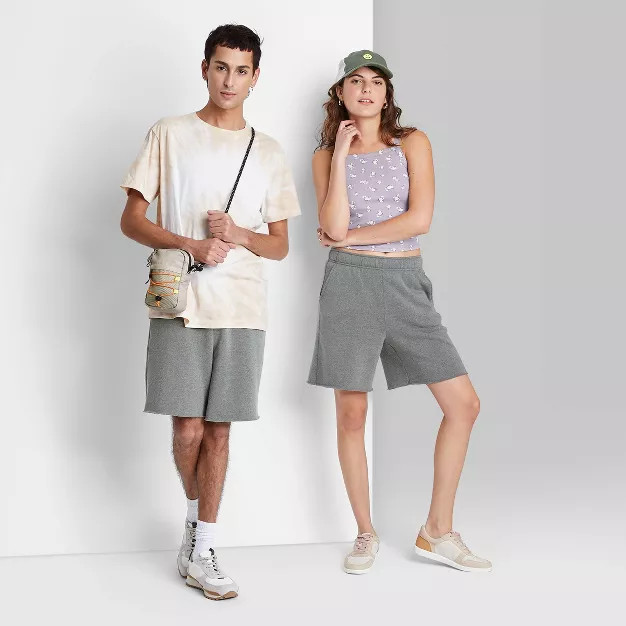 High-Rise Fleece Bermuda Shorts - Wild Fable™ | Target