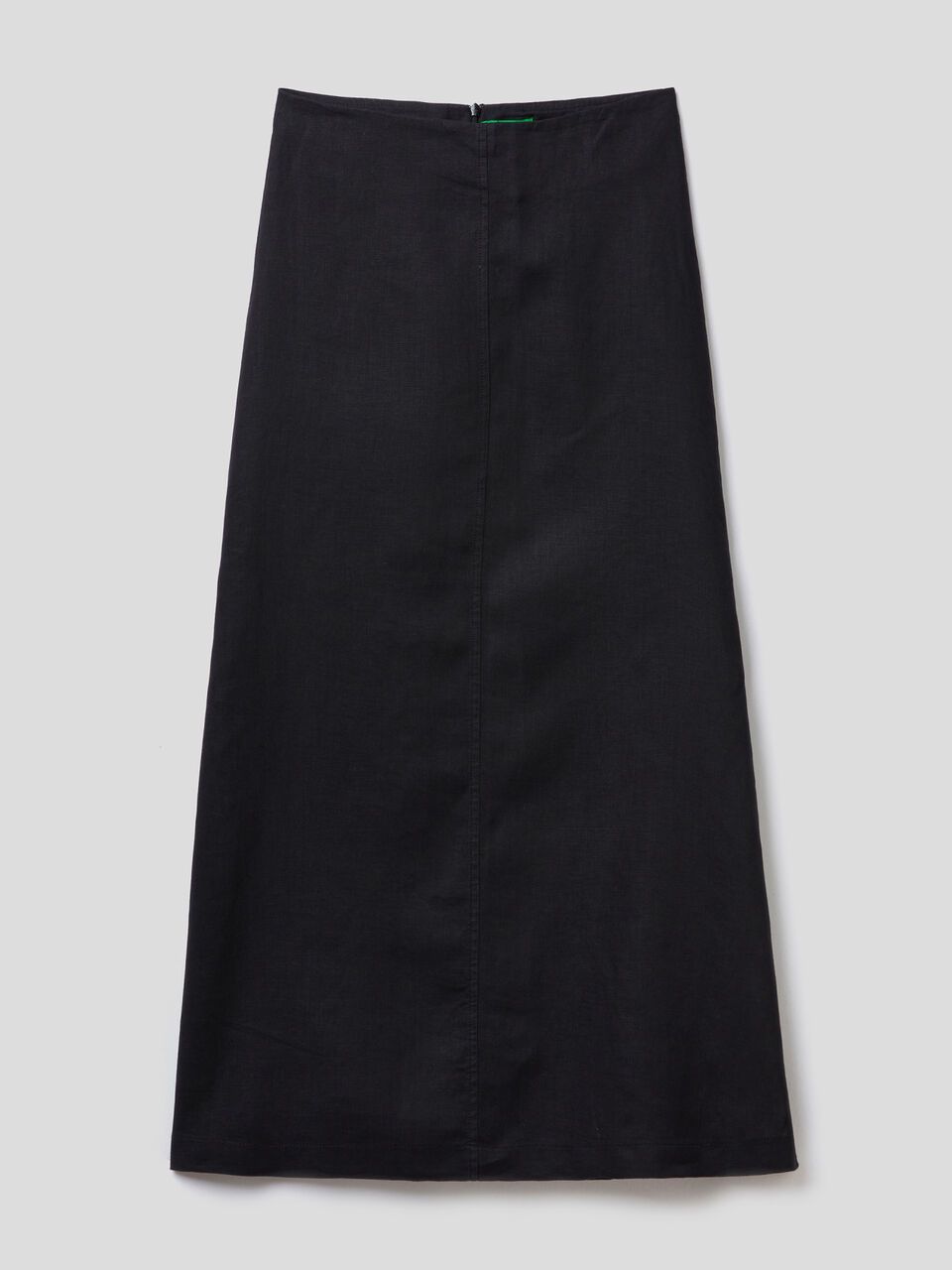 Long skirt in pure linen | Benetton (EU)