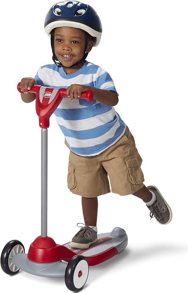 Radio Flyer My 1st Scooter, Red, For Kids 2-5 Years Old, Extra Wide Base for Balance, 2 Front Whe... | Amazon (US)