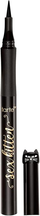 Tarte Sex Kitten Liquid Liner – Black Full Size Liquid Eyeliner Pen with Castor Oil for Bold, N... | Amazon (US)