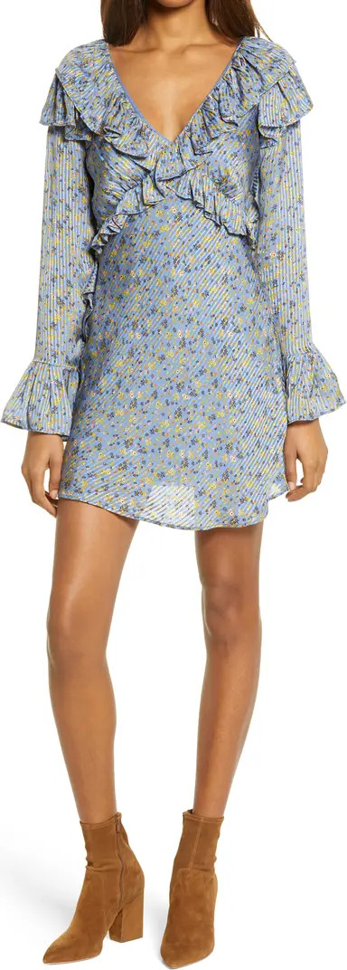 Sweetest Thing Long Sleeve Minidress | Nordstrom