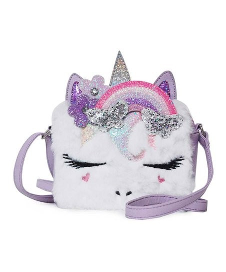 Lavender Miss Gwen Rainbow Flower Crown Crossbody Bag | Zulily