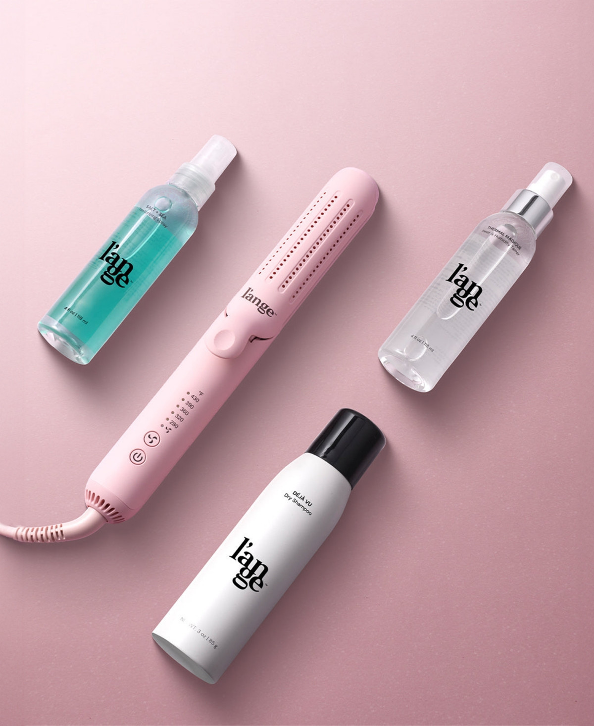 L'ange Le Duo Classic Curl Power 1, 1.2" - Blush | Macy's