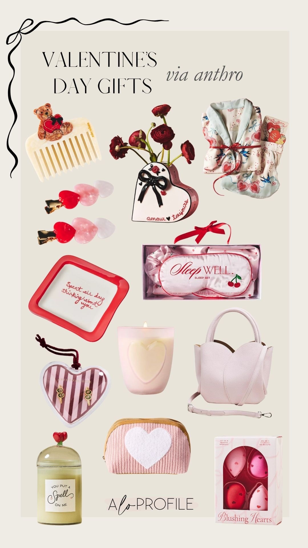 Valentine's Day Gifts for Her: Anthro // Vday, Valentine's Day, Valentine's Day gifts, Vday gifts, guide for her, gift guide, holiday gifts for her, Valentine's Day gift ideas
