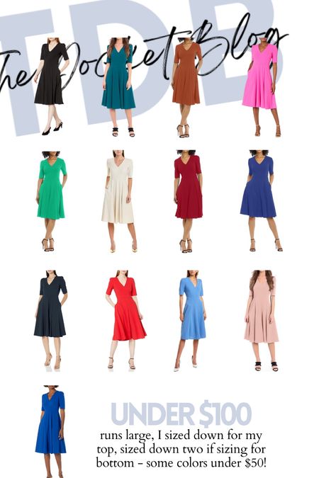 Workwear dress under $100 - some colors under $50 

Womens business professional workwear and business casual workwear and office outfits midsize outfit midsize style 

#LTKmidsize #LTKworkwear #LTKfindsunder100