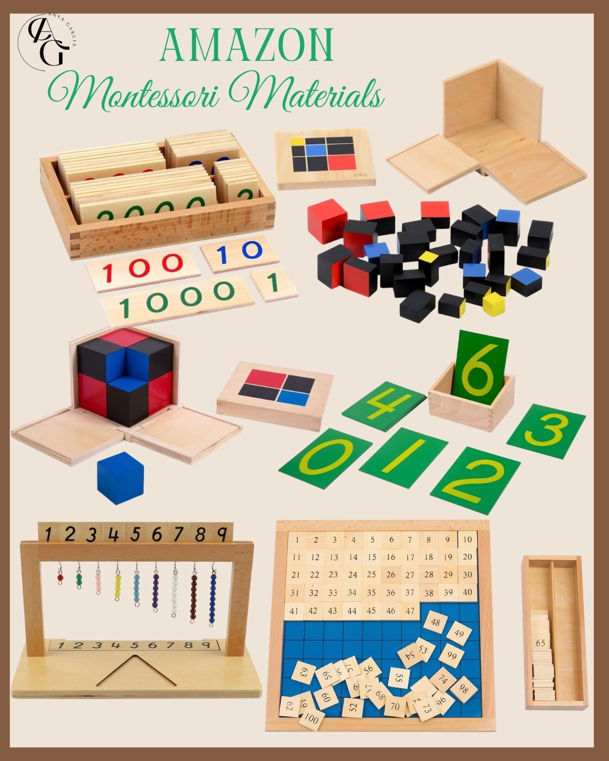 Montessori Materials ~ Amazon 

#LTKmorningroutine #LTKKids #LTKHome