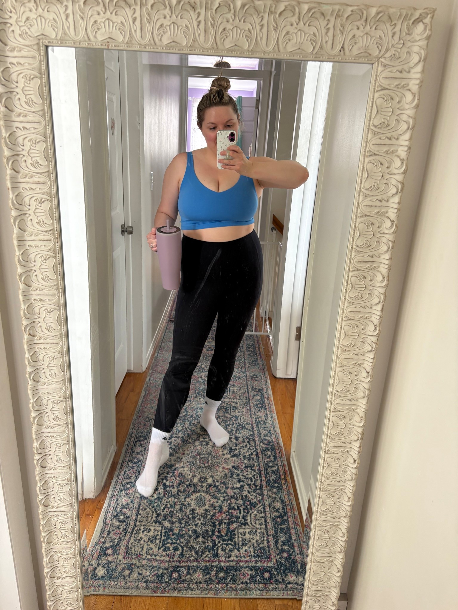 Clearance find! - - $15. I grabbed this bra top in an XL. There are Multiple colors that are on sale, and fully stocked! I would recommend for low impact work outs. I didn’t feel like I was falling out, winning!



#LTKfitnessgoals #LTKmorningroutine #LTKSpringSale