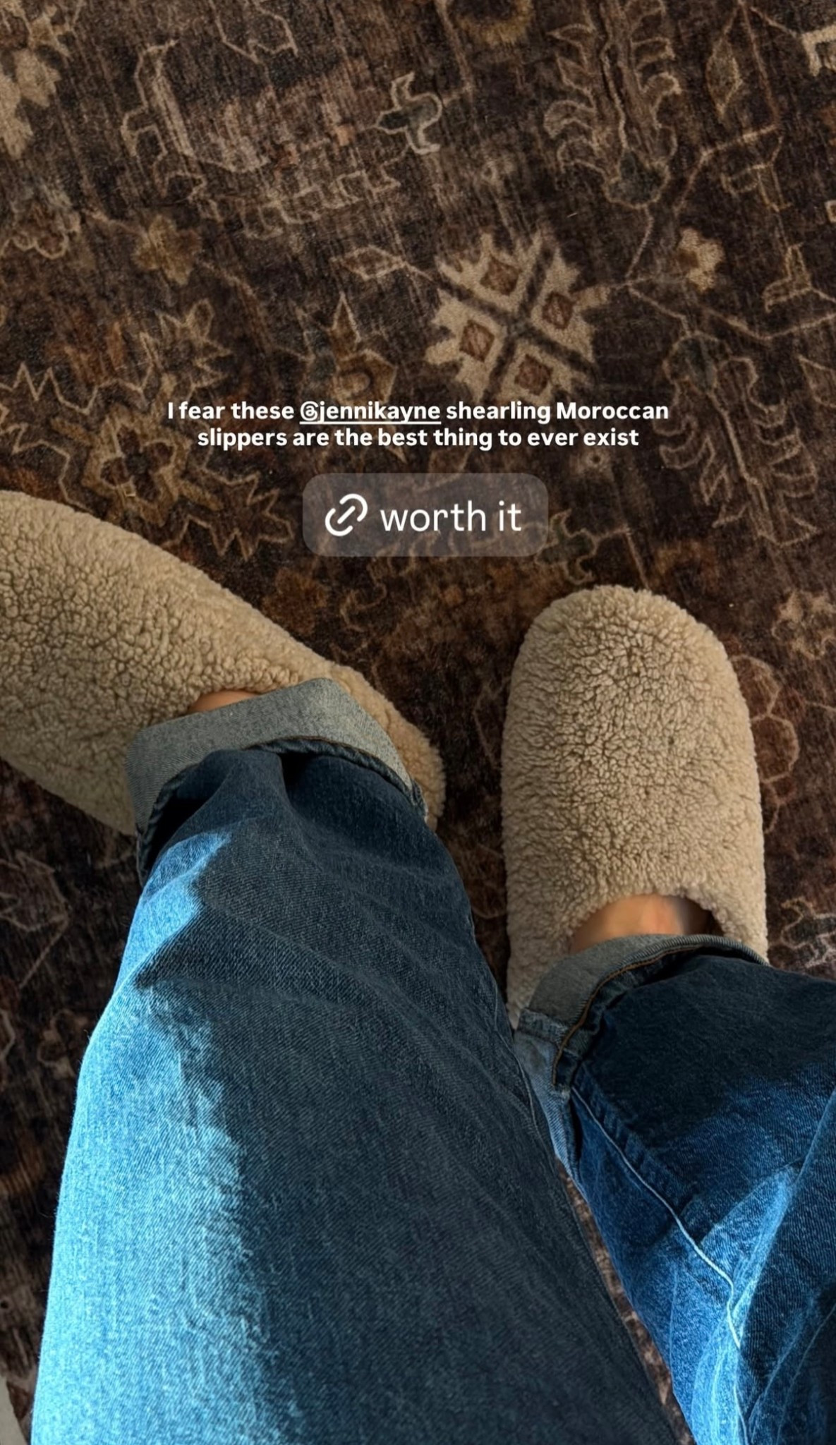 I fear you need these slippers. #jennikayne #slippers #moroccanslippers #cozy

#LTKdayinmylife #LTKmomlife #LTKselfcare