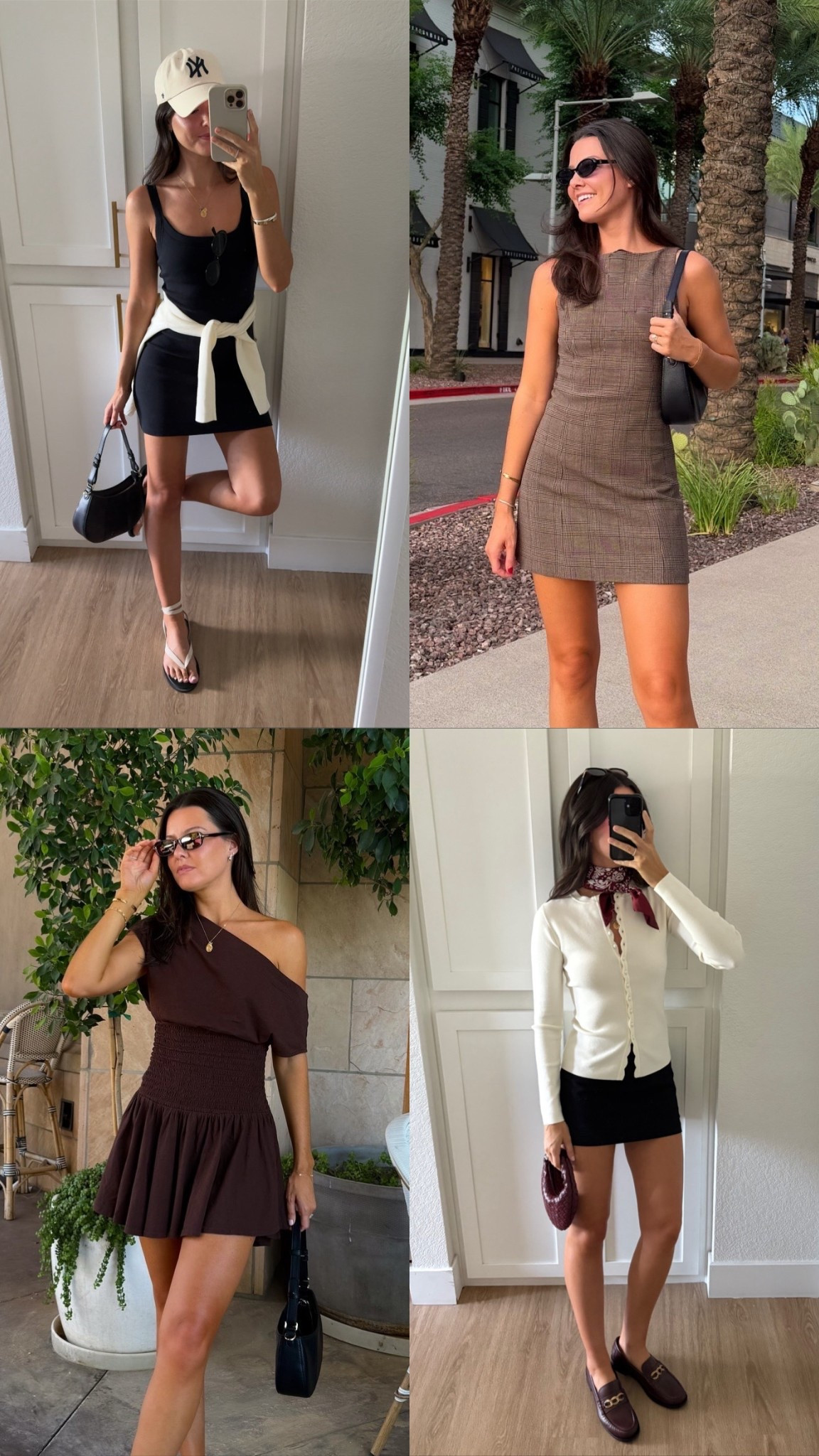 Early fall transition outfits for when it’s still hot out! Focus on deeper colors, loafers and ballet flats, and fun accessories like scarves and thick necklaces. 

I’m 5’7” and I wear a size XS at most brands and small at aritzia  

#LTKSeasonal #LTKStyleTip #LTKFindsUnder100