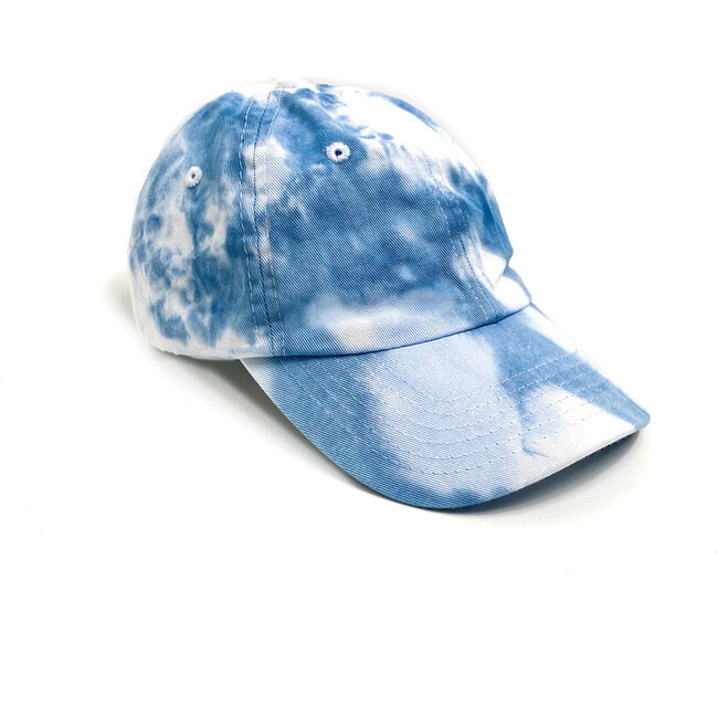 Tie Dye Cap, Blue | Maisonette