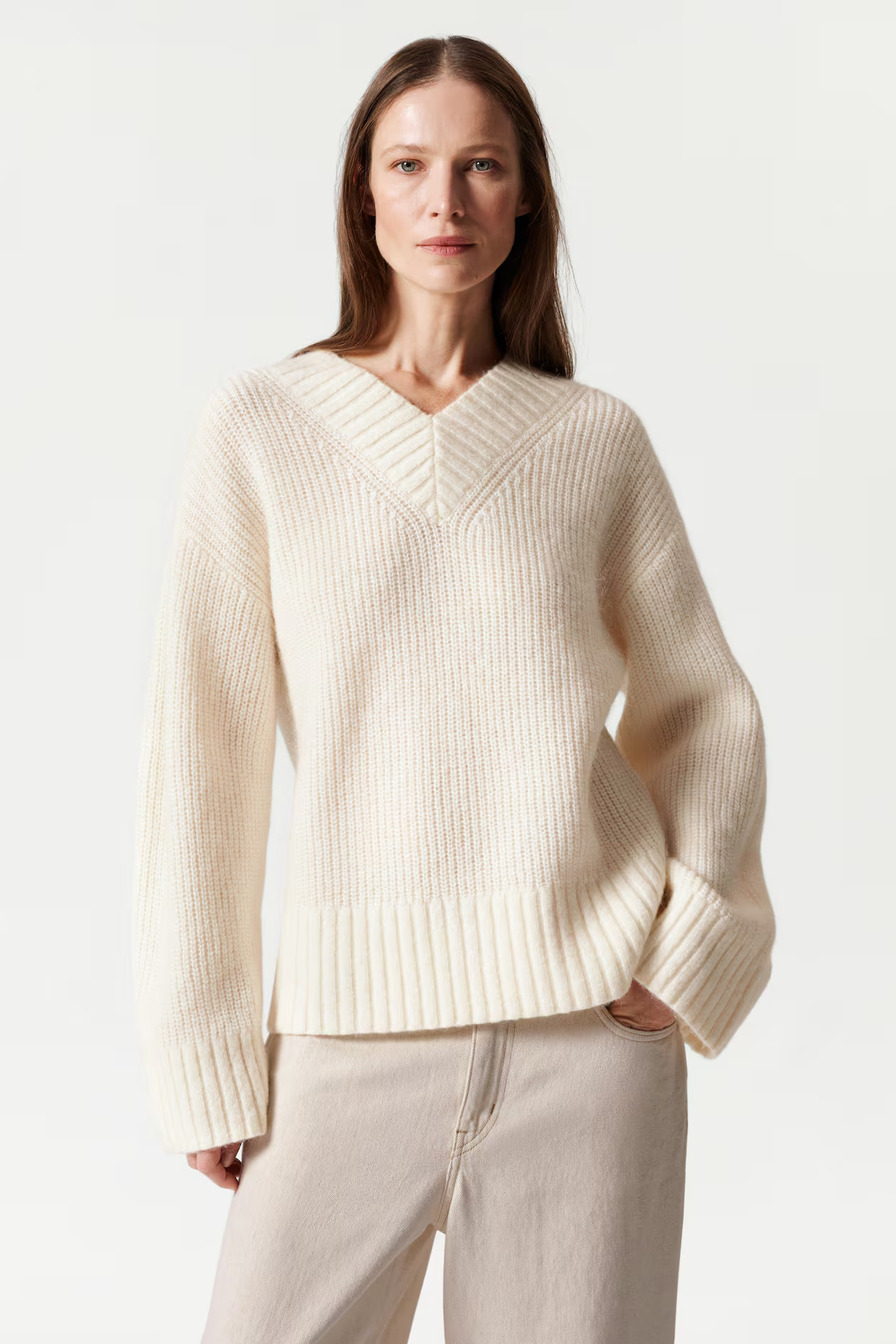 FUZZY KNIT JUMPER | H&M (UK, MY, IN, SG, PH, TW, HK)