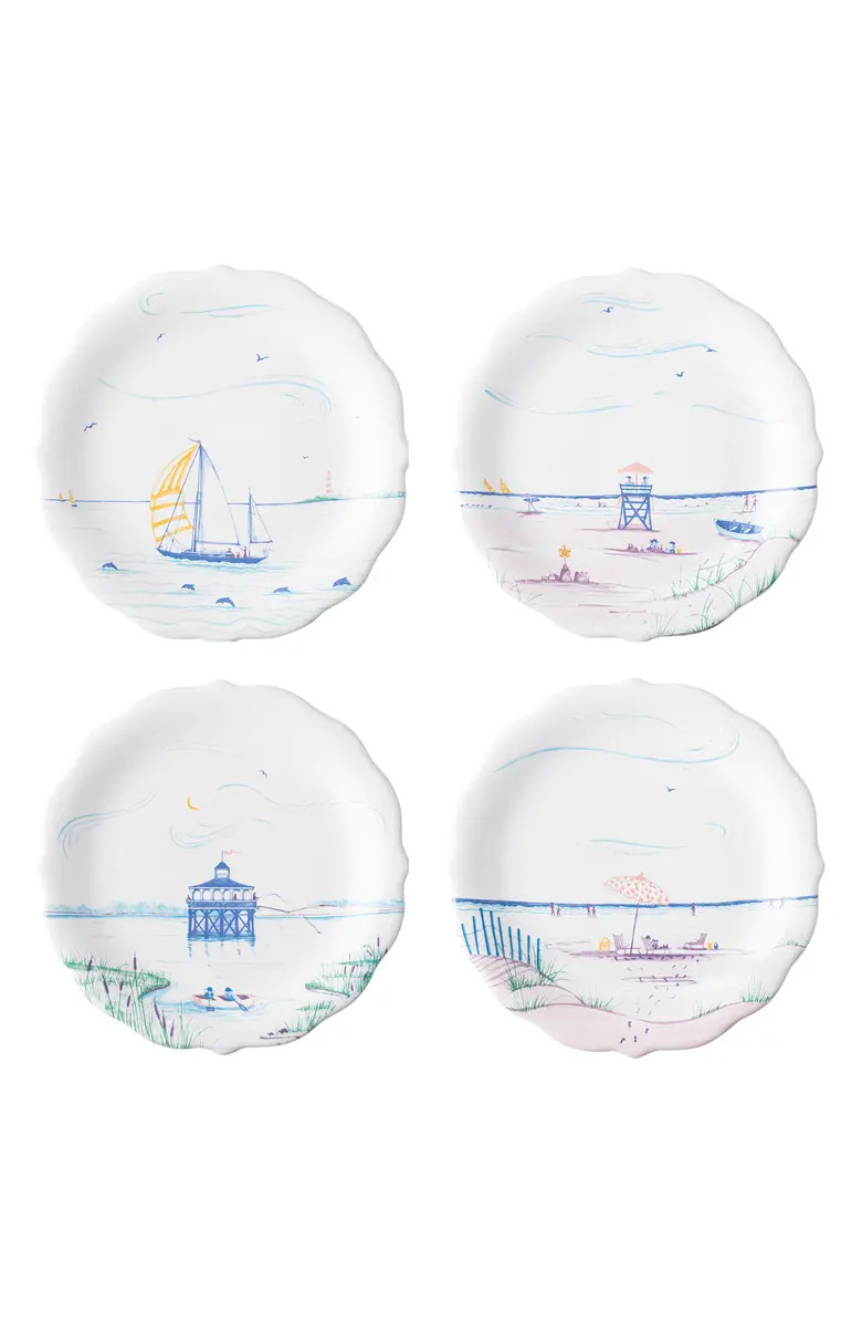 Juliska Country Estate Seaside Set of 4 Dessert/Salad Plates | Nordstrom | Nordstrom