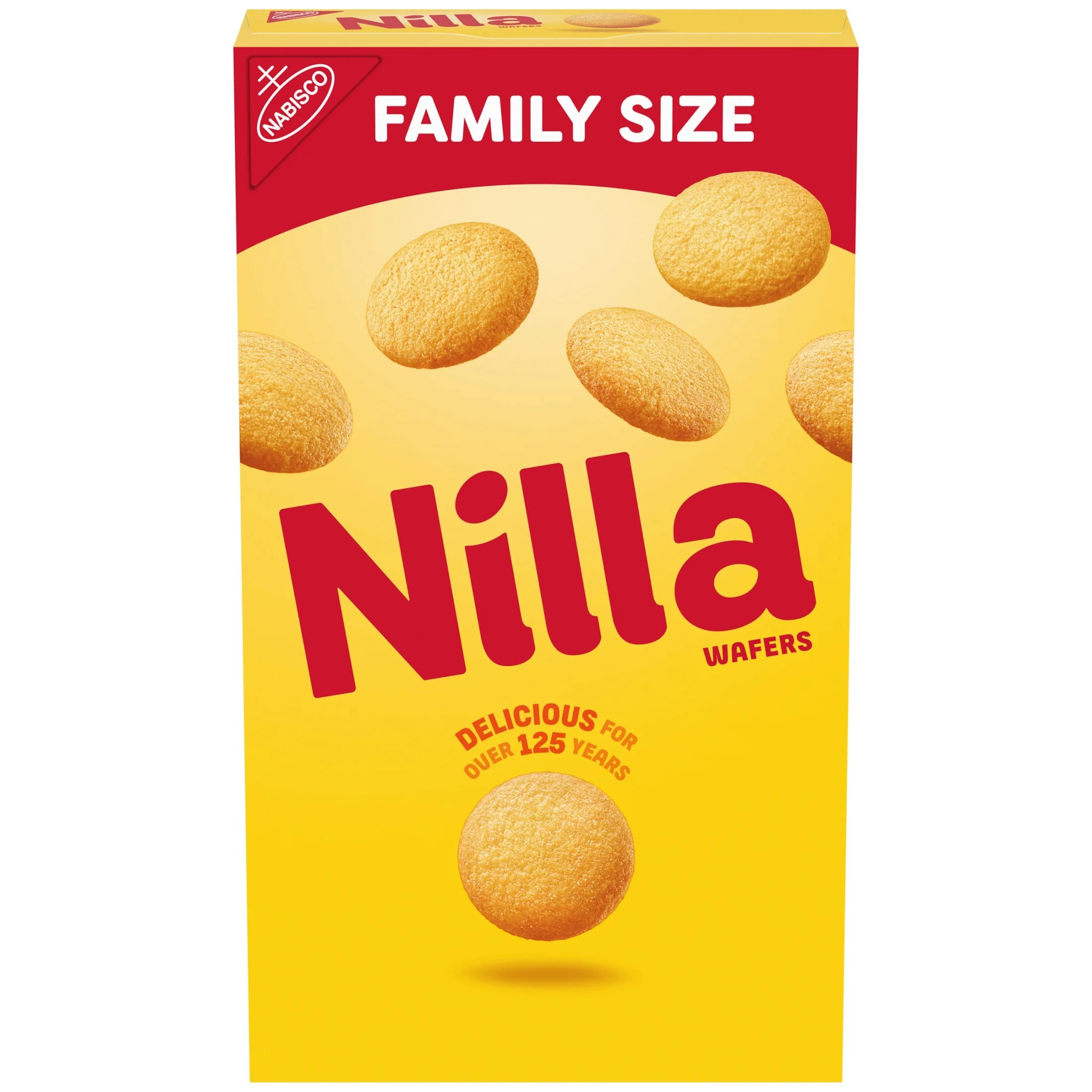 NILLA Wafers Cookies, Vanilla Wafers, Family Size, 15 oz - Walmart.com | Walmart (US)