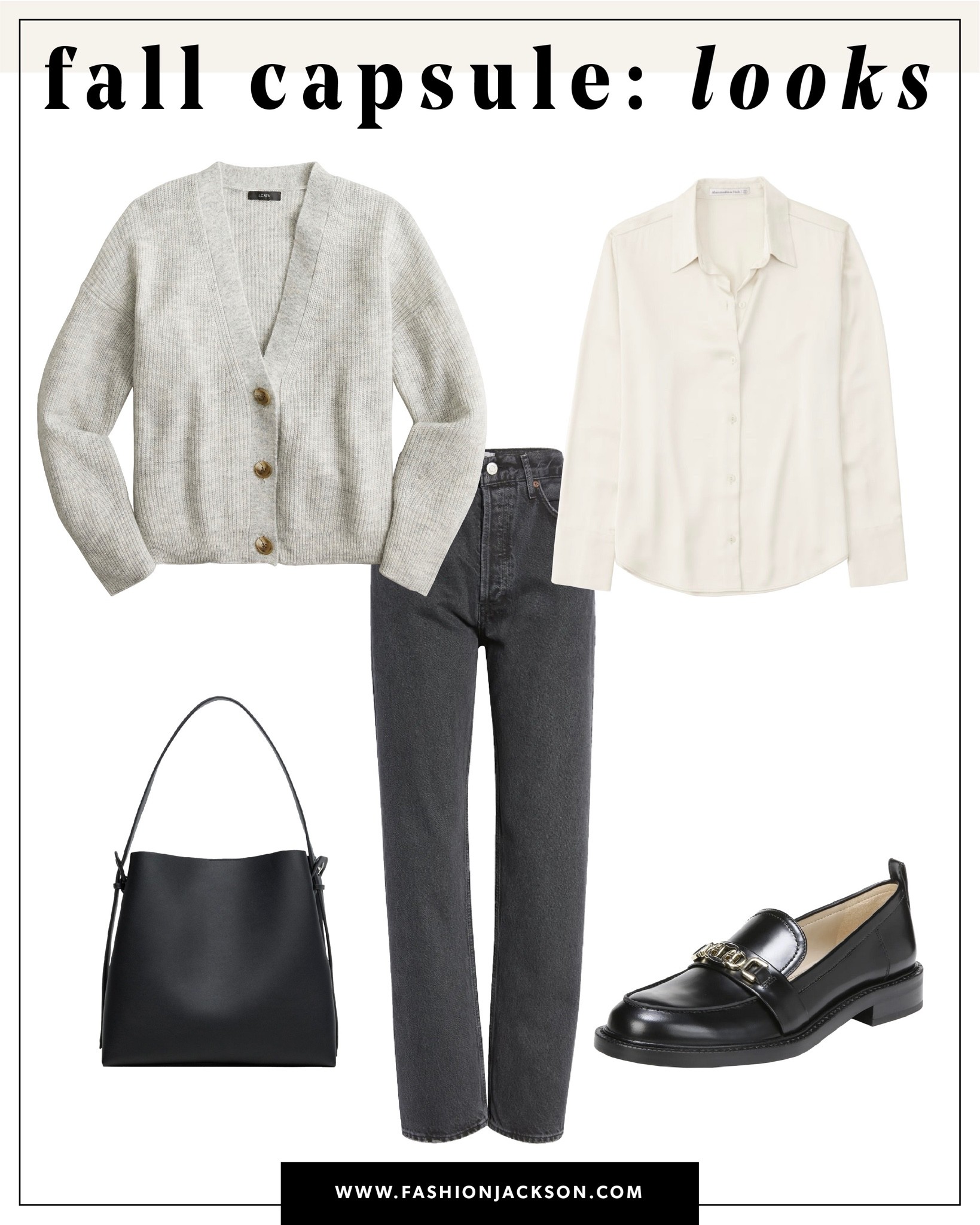 Fashion Jackson fall capsule wardrobe #fallfashion #falloutfit #outfitinspo 

#LTKunder100 #LTKstyletip #LTKSeasonal