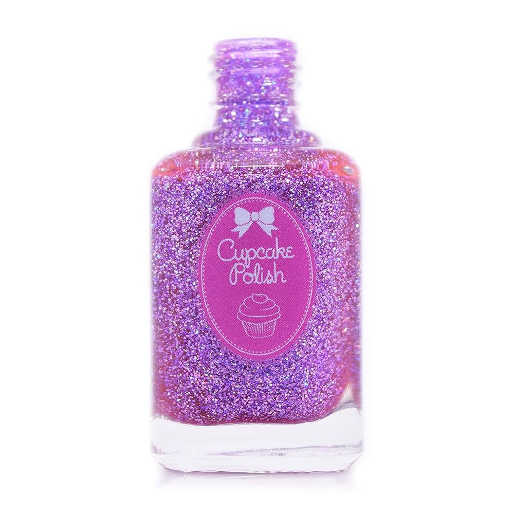 Jolly - purple glitter holographic nail polish by Cupcake Polish | Amazon (US)