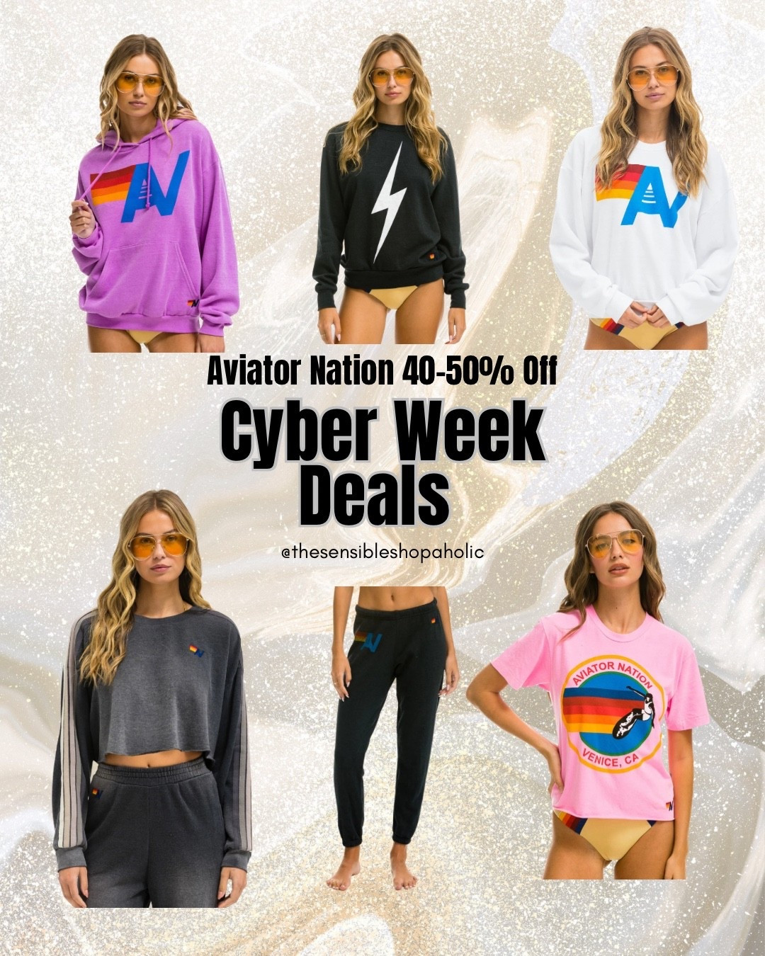 Aviator nation Black Friday sale 40-50% off 

#LTKCyberWeek #LTKHoliday #LTKSaleAlert