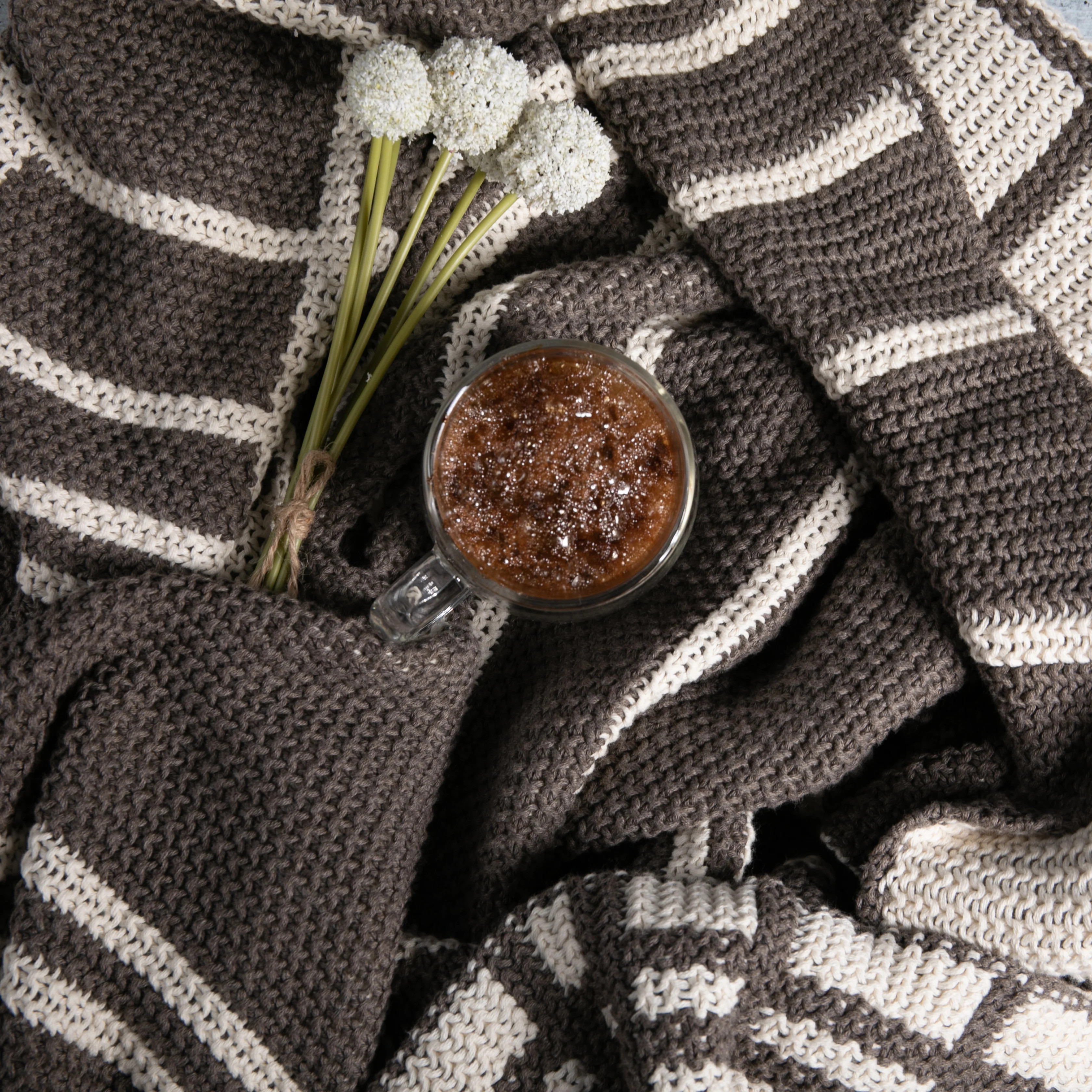 Grid Dark brown/Natural | Pink Lemonade LLC