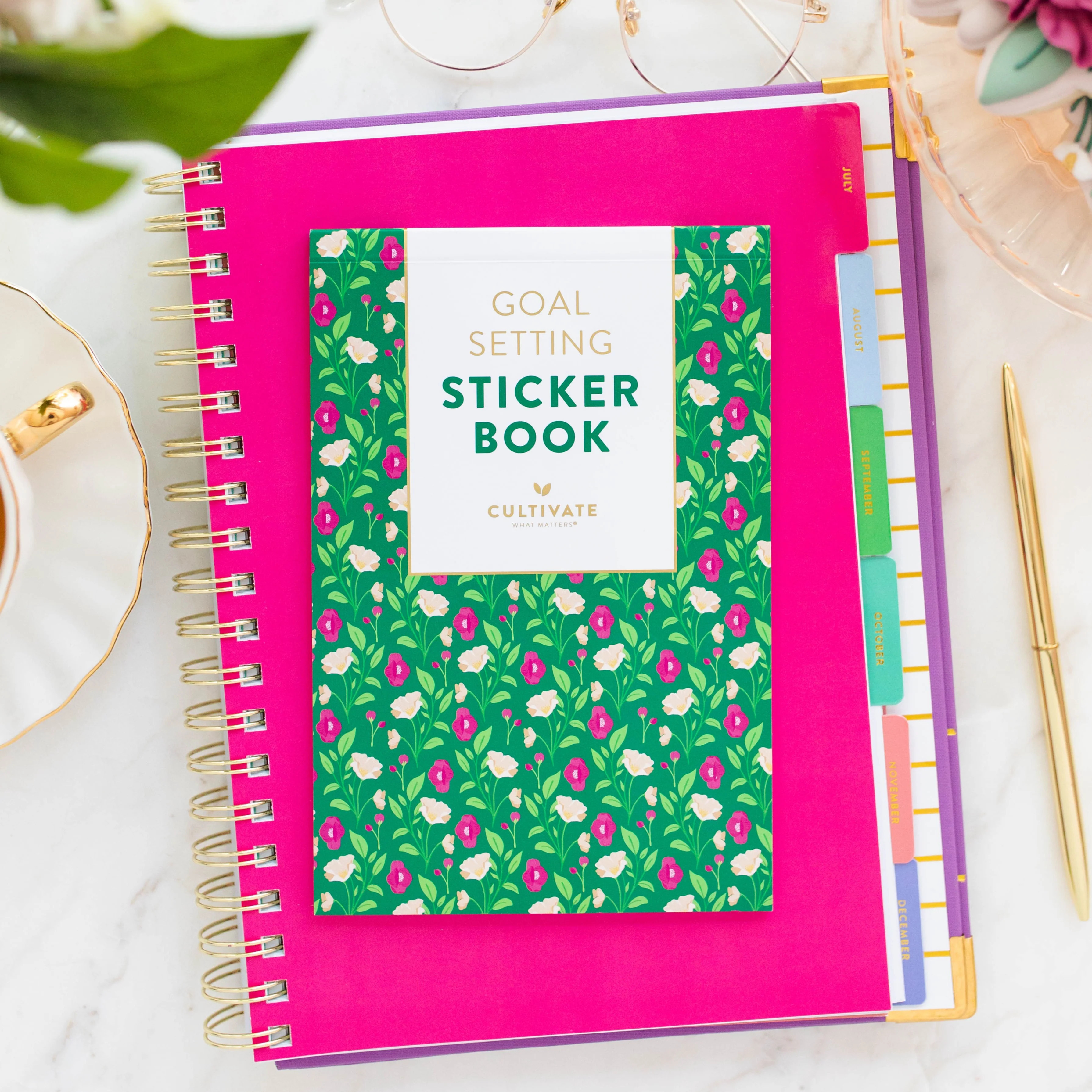 Goal Setting Sticker Book | Cultivate What Matters