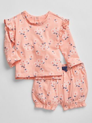 Baby Ruffle Shorty Outfit Set | Gap Factory