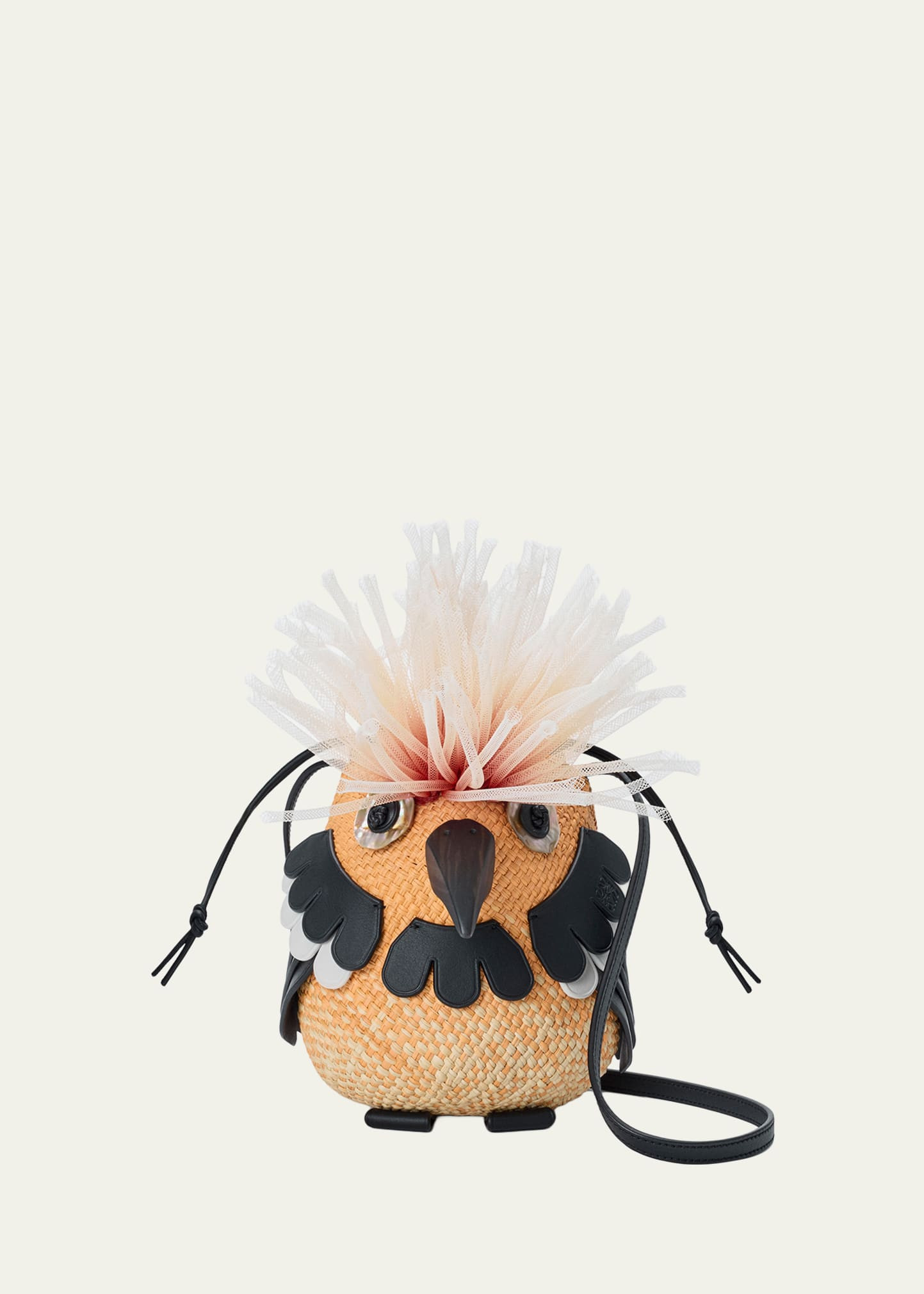 Loewe x Paula's Ibiza Woven Bird Crossbody Bag | Bergdorf Goodman