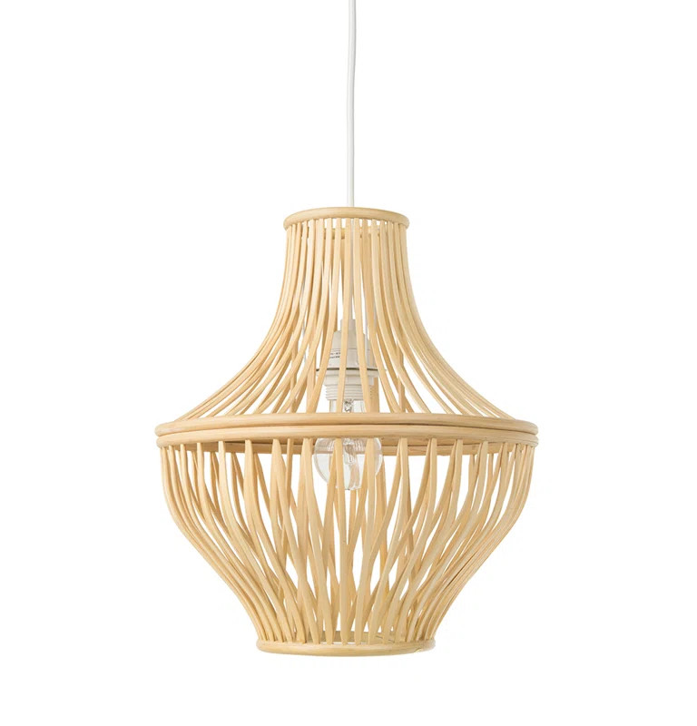 Caso 1 - Light Natural Single Pendant | Wayfair North America