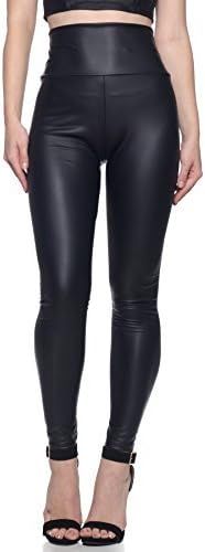 Cemi Ceri Women's Faux Leather High Waist Leggings | Amazon (US)