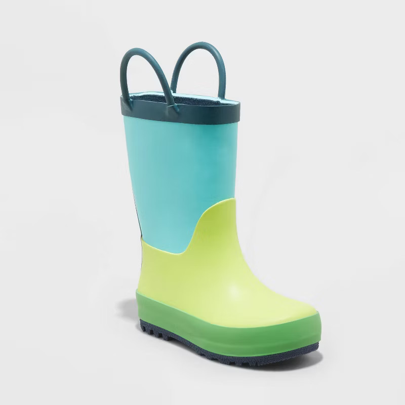 Toddler Boys' Ali Pull-On Rain Boots - Cat & Jack™ | Target