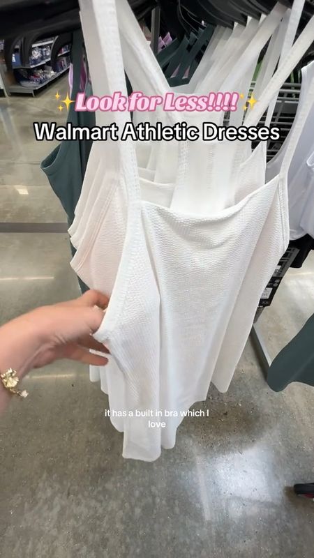 Walmart athletic dresses with skirt pockets white black green sports bra flowy shorts pink

#LTKMidsize #LTKOver40 #LTKFindsUnder50