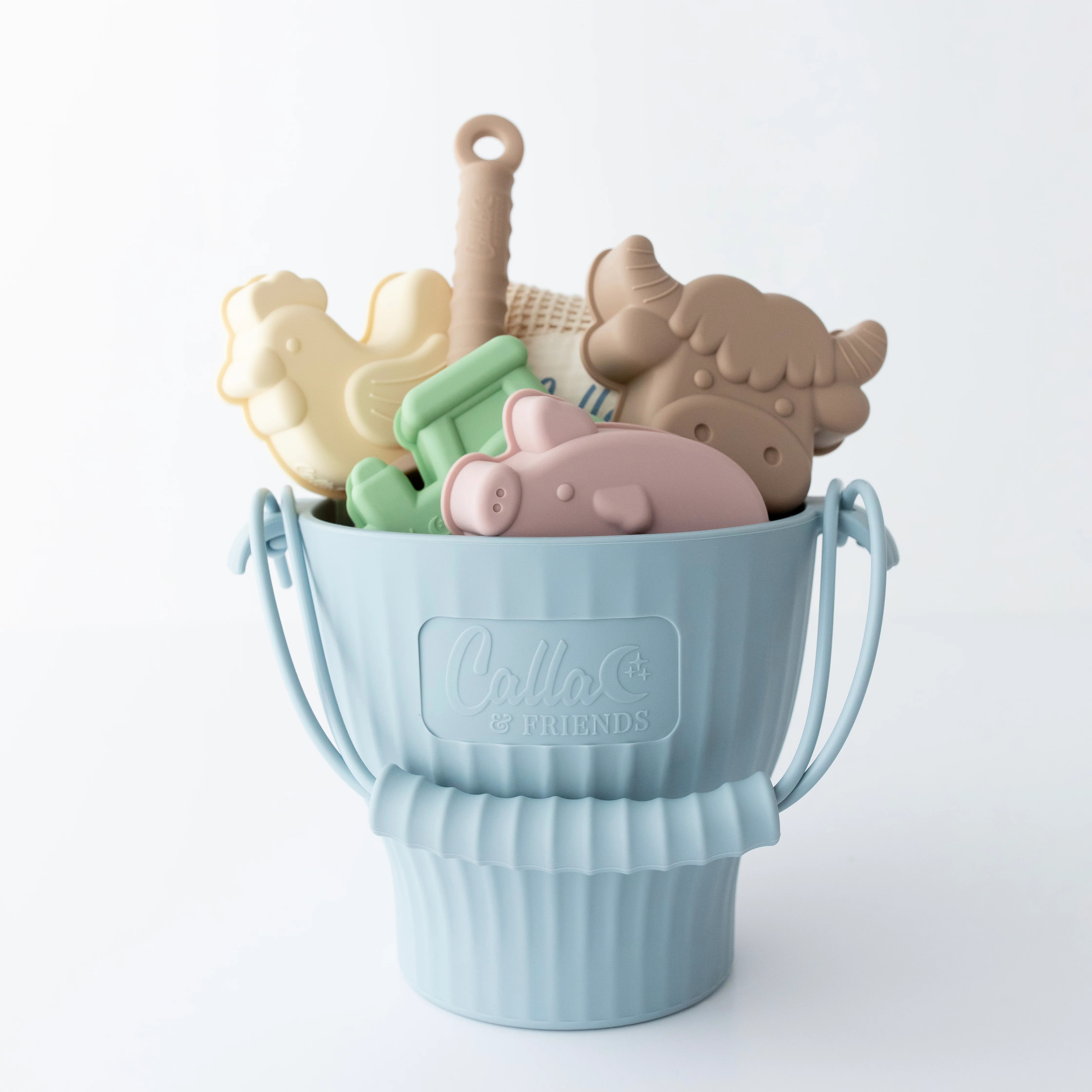 Hazel's Farm Silicone Beach Toy Set | Calla & Friends