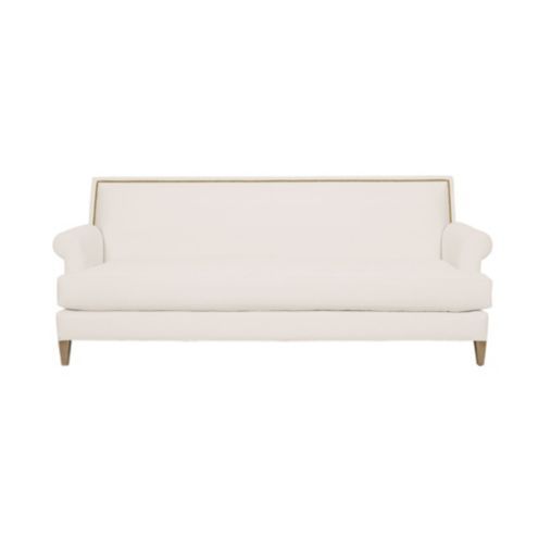 Juliana Custom Upholstered Sofa with Brass Nailheads | Ballard Designs, Inc.