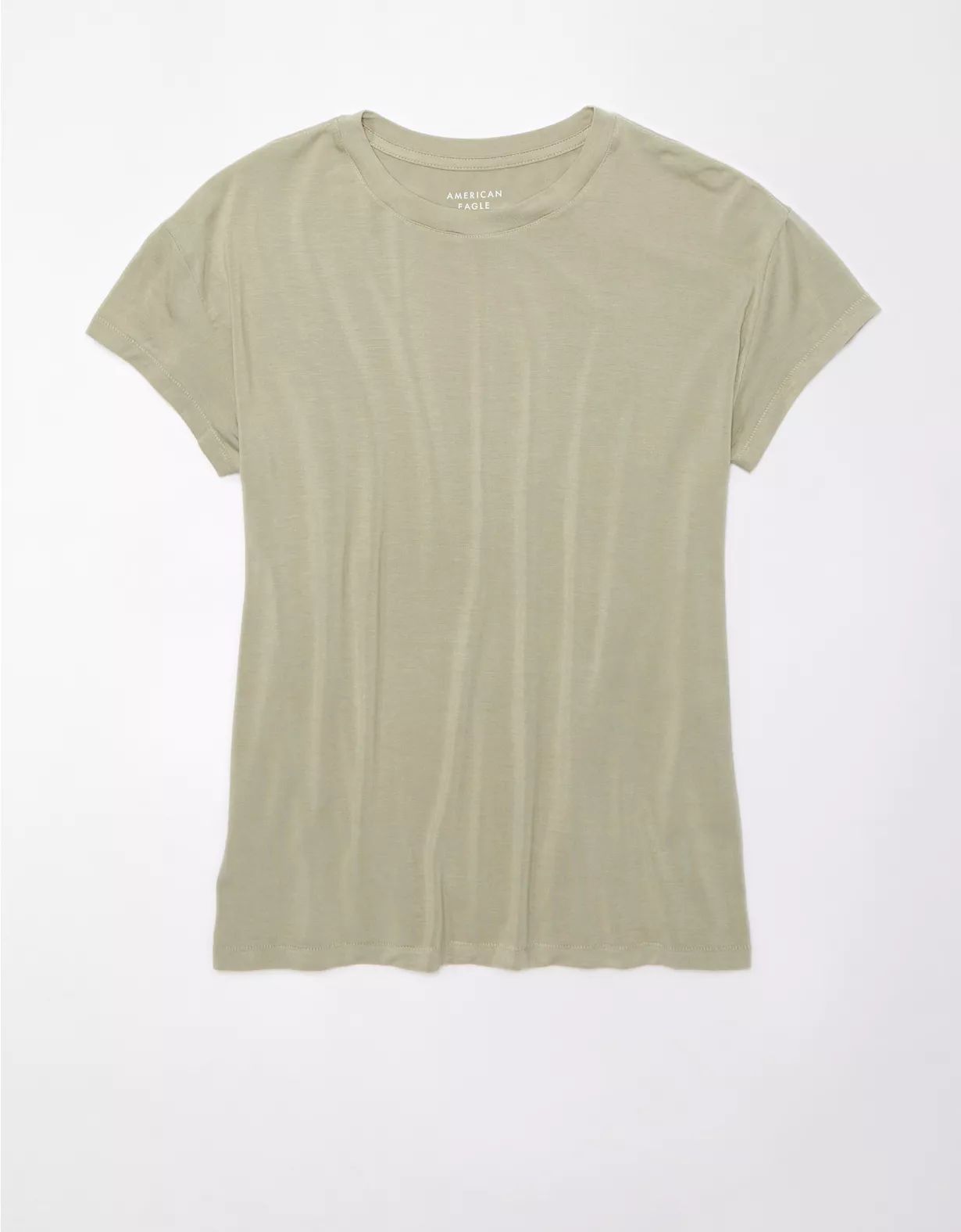 AE Soft & Sexy Short-Sleeve Crew Neck Tee | American Eagle Outfitters (US & CA)