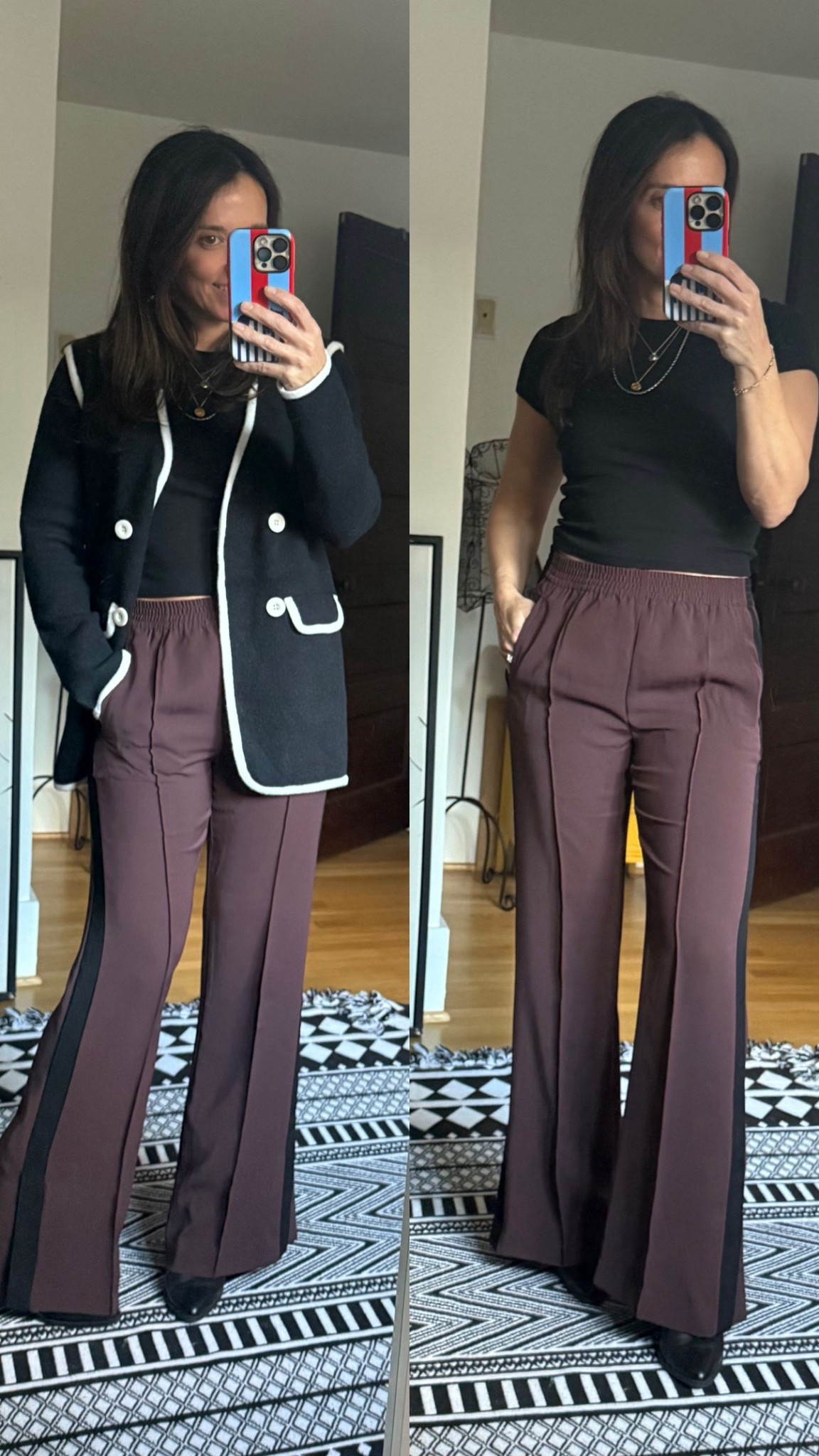 So obsessed with these pants 🤎🖤

#LTKWorkwear #LTKgrwm #LTKSaleAlert