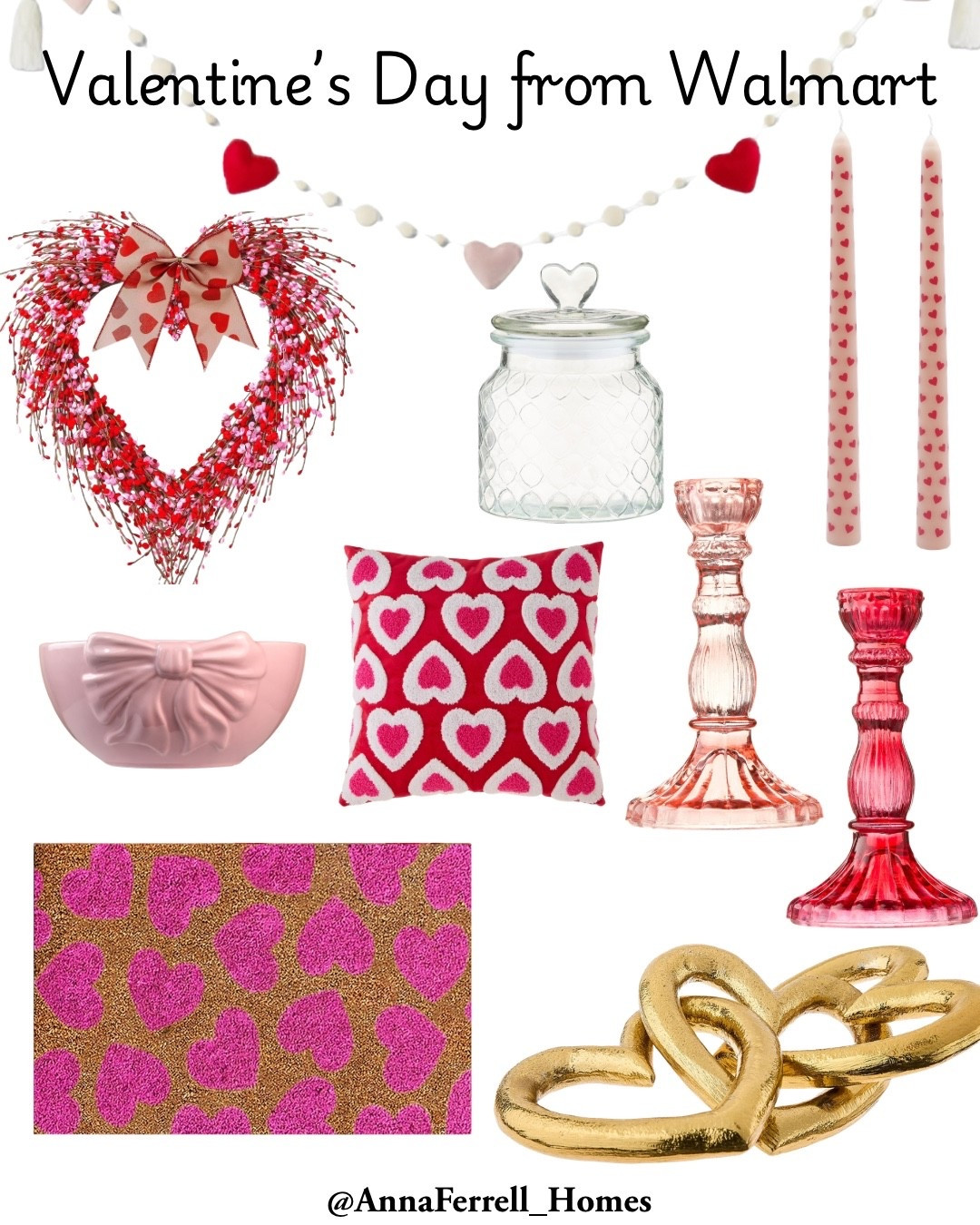Valentine’s Day for the Home from Walmart 🩷❤️💕

#LTKmomlife #LTKSeasonal #LTKHome