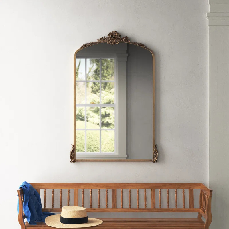 Aticus Arch Metal Wall Mirror | Wayfair North America