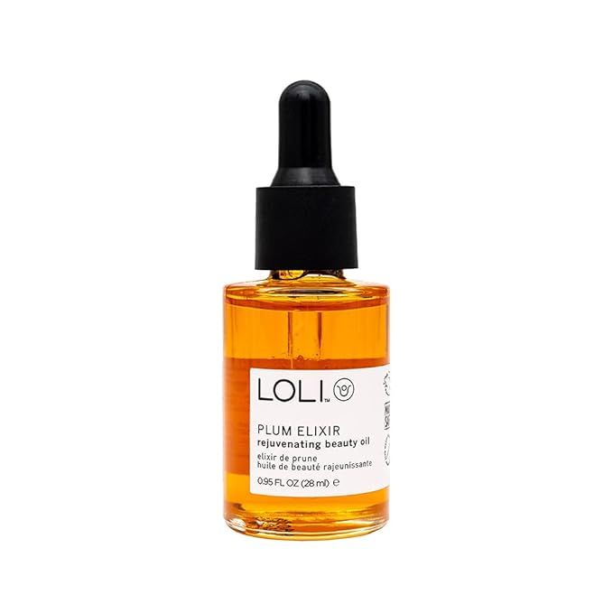 LOLI - Organic Plum Elixir Revitalizing Face Oil | Clean, Non-Toxic, Zero Waste Skincare (.95 fl ... | Amazon (US)