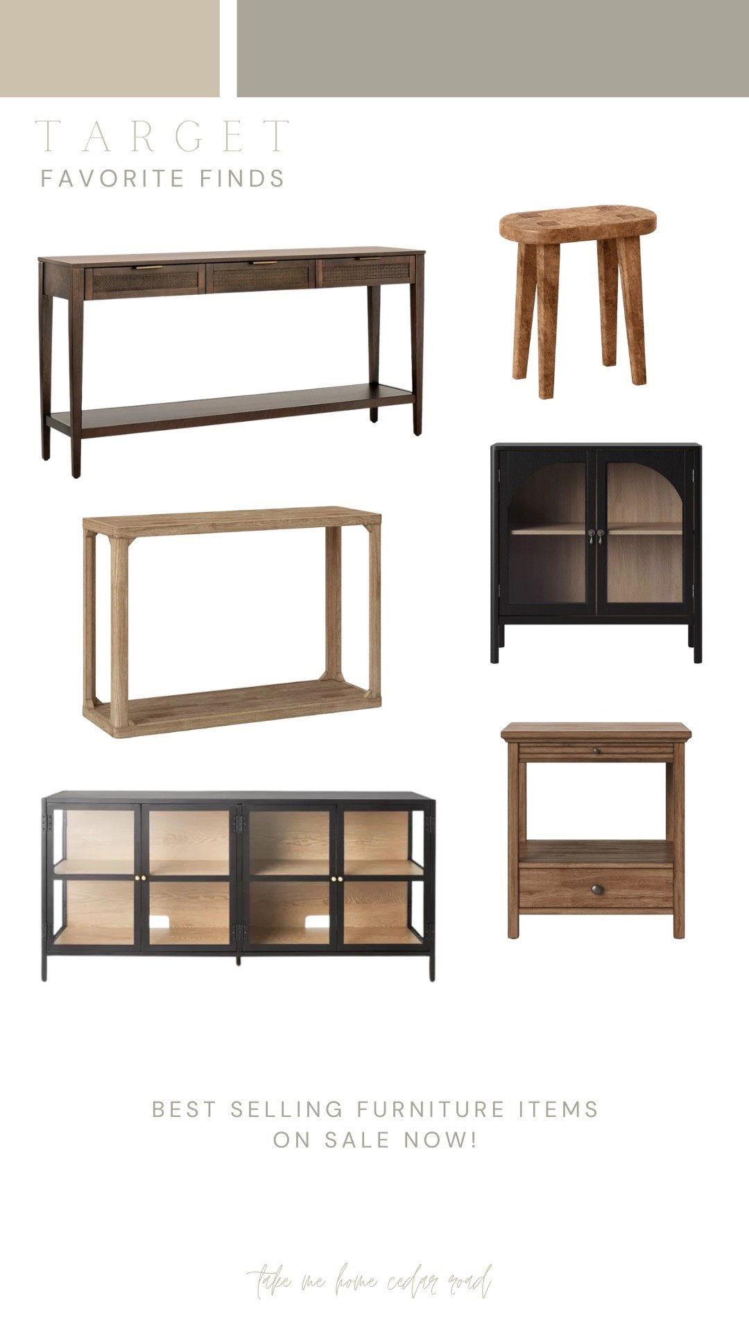 Best selling target furniture on sale now!!!

Nightstand, accent cabinet, console table, entryway table 

#LTKSaleAlert #LTKHome #LTKFindsUnder100