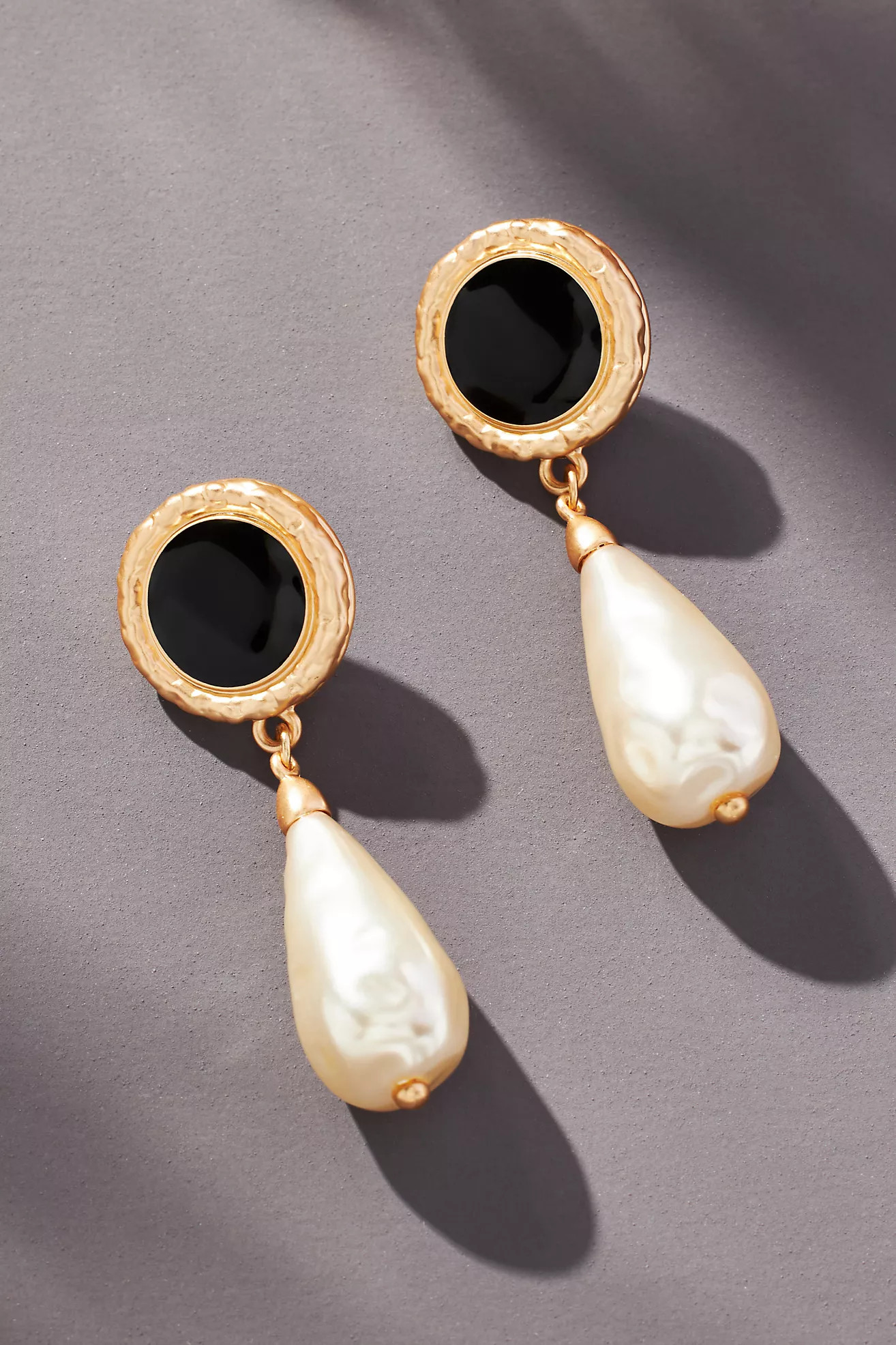 Vintage Pearl-Drop Earrings | Anthropologie (US)