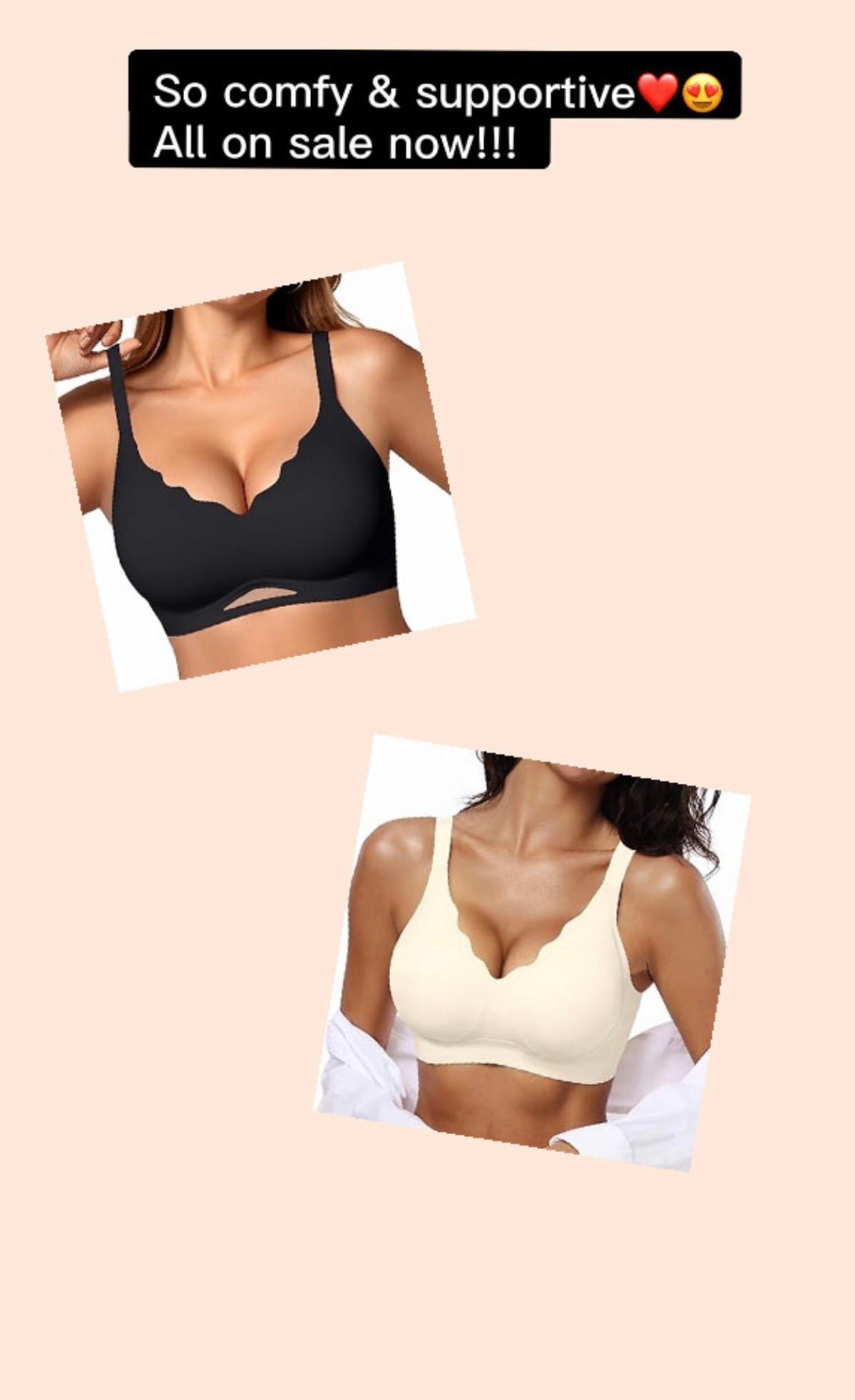 My favorite bras from Oeak -great price, quality and so many colors available . Wireless bra, comfortable bras 

#LTKActive