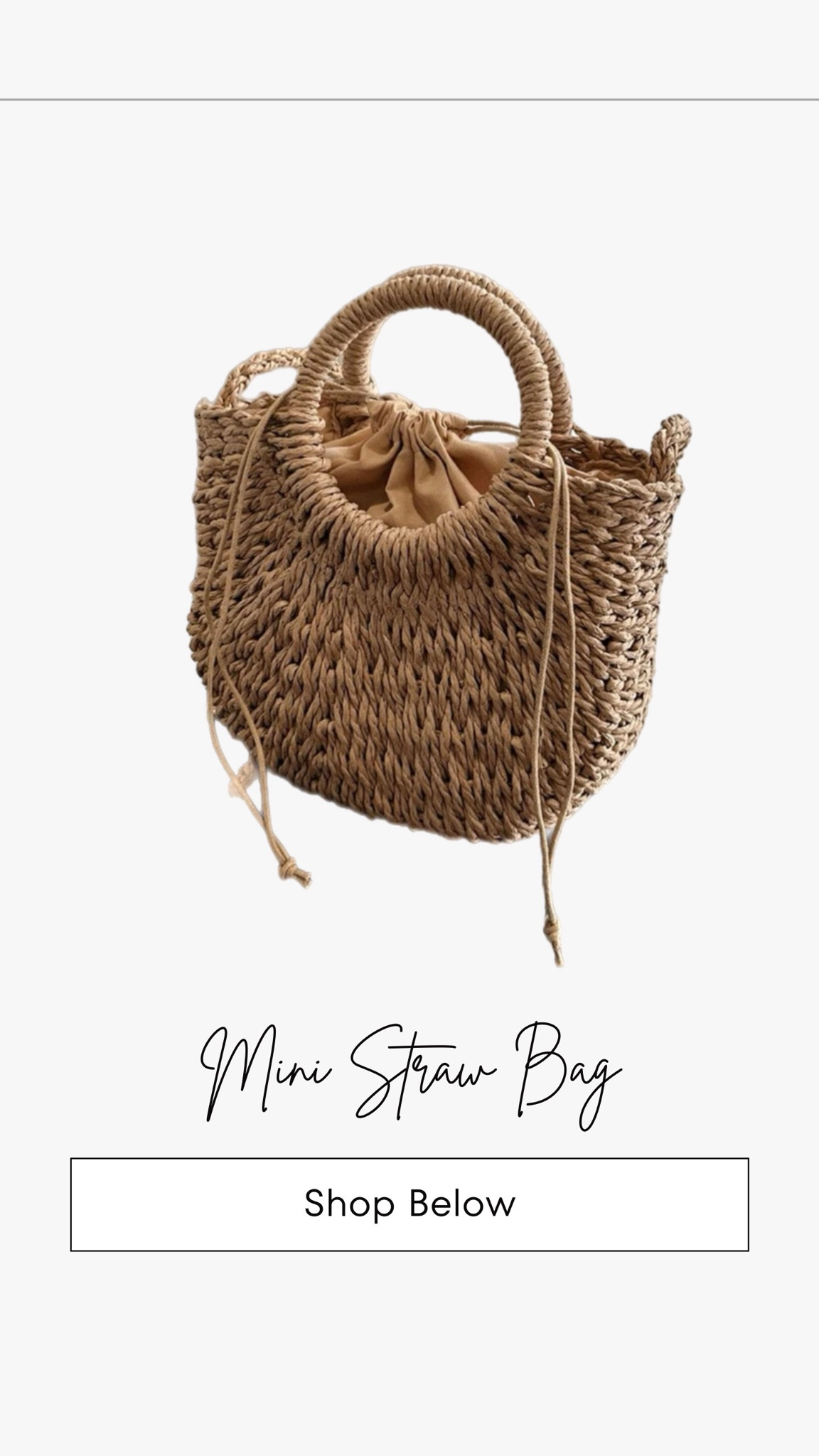 My new fave mini straw beach bag🤎

#LTKSwim #LTKStyleTip #LTKSeasonal